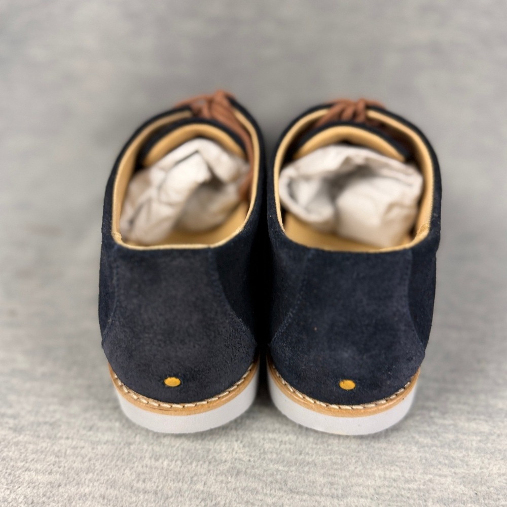 Samuel Hubbard Free Shoes Womens Navy Suede Oxford Vibram Sole W1101-606 Shoes - Picture 5 of 12